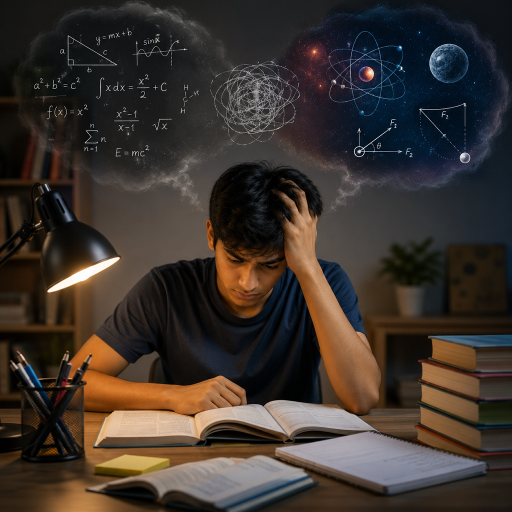 why students lose focus while studying