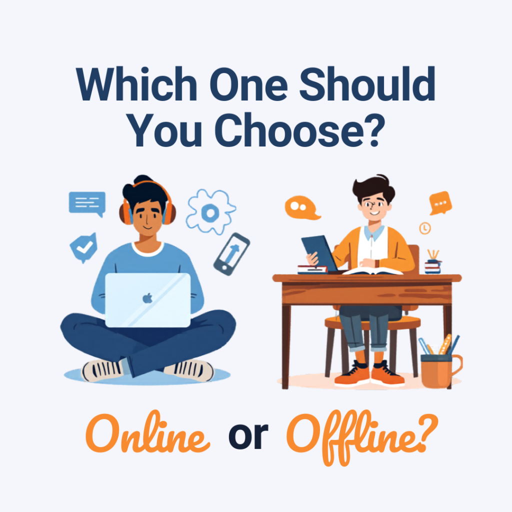 online coaching vs offline coaching