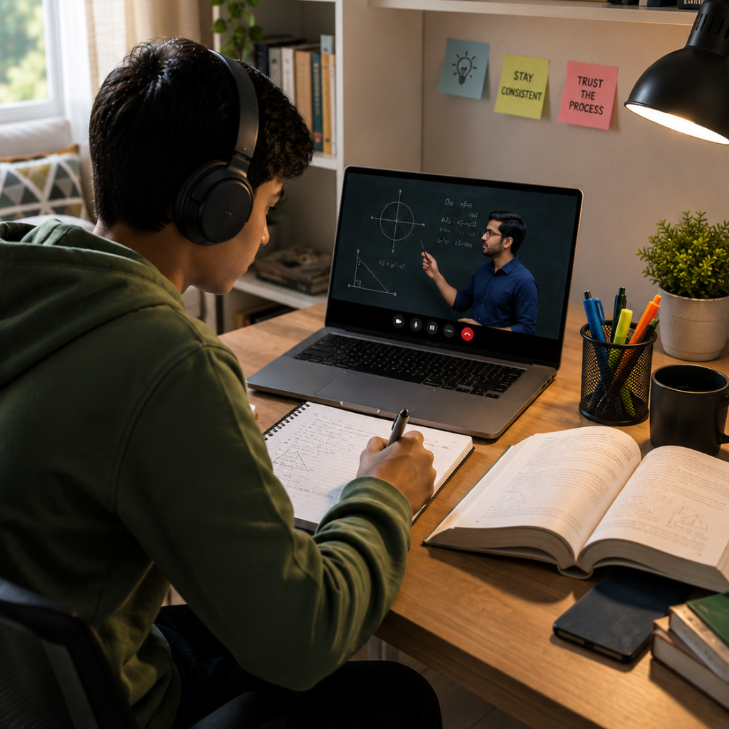 how to study science and maths online
