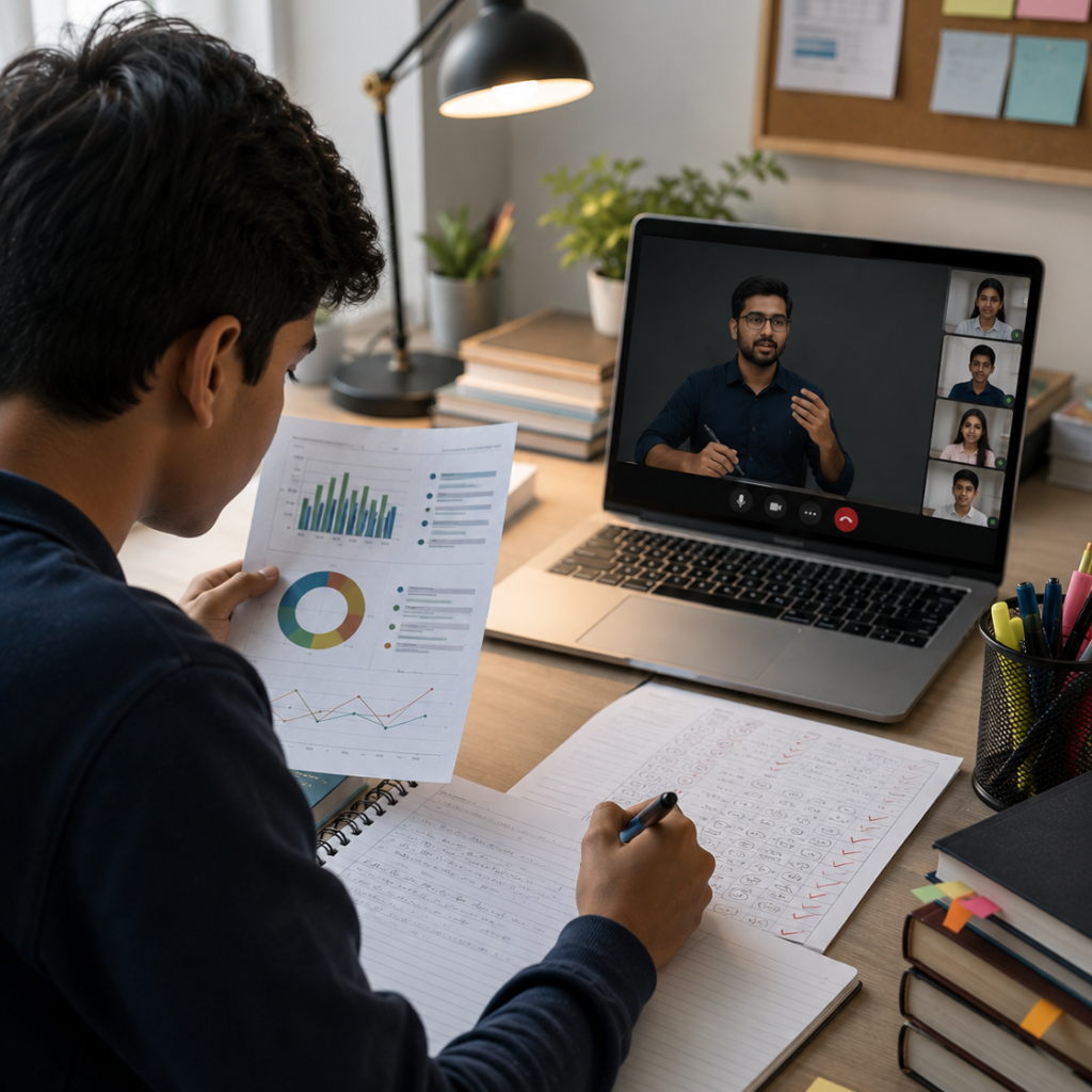 how to study science and maths online