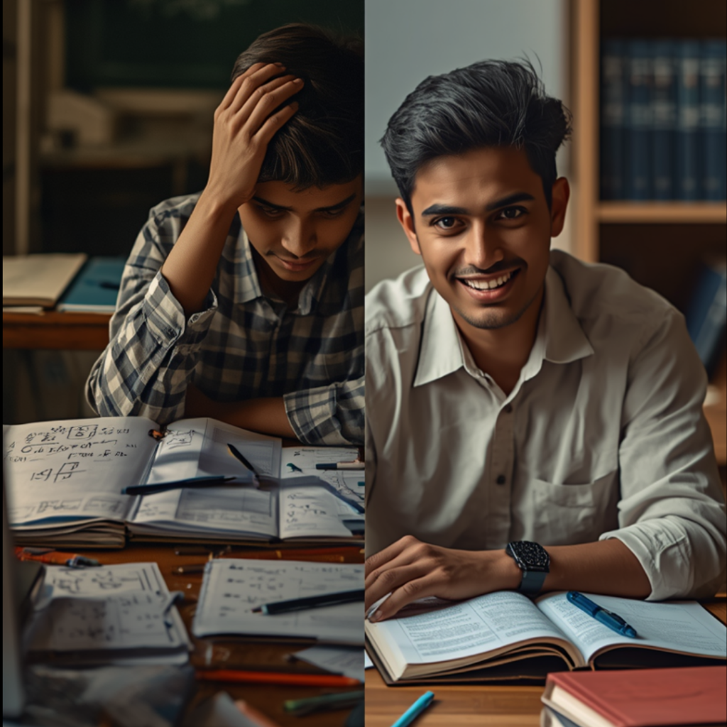 studying hard but not getting results