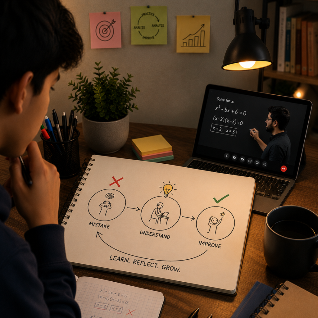 Doubt solving in online coaching